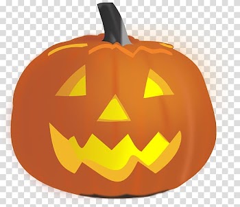 Jack-o\'-lantern Pumpkin Halloween , pumpkin transparent background PNG clipart