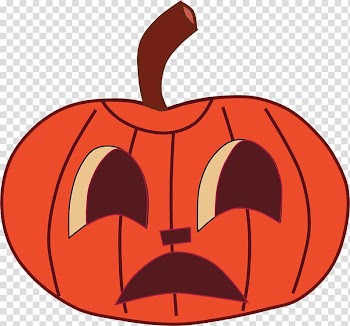Jack-o'-lantern Pumpkin pie , painted transparent background PNG clipart