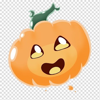 Jack-o'-lantern Slime Rancher Calabaza Pumpkin, slime rancher poster transparent background PNG clipart