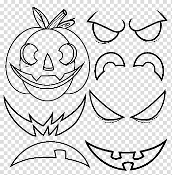 Jack-o'-lantern Stingy Jack Halloween Pumpkin Drawing, Halloween transparent background PNG clipart