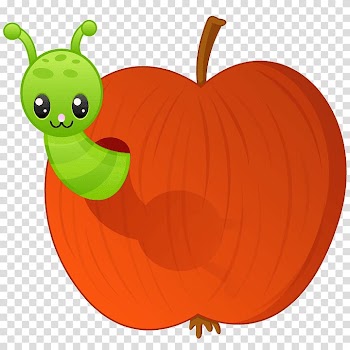 Jack-o'-lantern Winter squash Pumpkin Cucurbita maxima Calabaza, Apple Worm transparent background PNG clipart