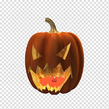 Jack-o'-lantern Winter squash Pumpkin Gourd Calabaza, pumpkin transparent background PNG clipart