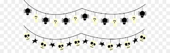 Jack Skellington Halloween costume Trick-or-treating Party - Funny Cartoon Skull Halloween spider streamer 