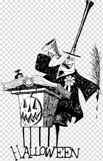 Jack Skellington Halloween The Walt Disney Company Christmas, Halloween Design Elements HALLOWEEN transparent background PNG clipart