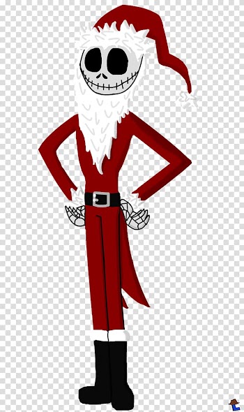 Jack Skellington Santa Claus The Nightmare Before Christmas: The Pumpkin King Drawing , puss in boots transparent background PNG clipart