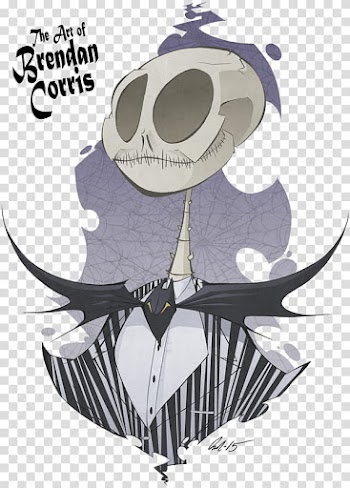 Jack Skellington the Pumpkin King transparent background PNG clipart