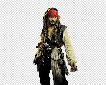 Jack Sparrow Portrait transparent PNG - StickPNG