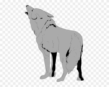 Jackal Clip Art - Transparent Background Wolf Clipart