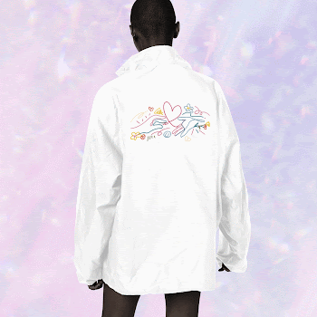 Jacket mockup, white aesthetic outerwear | Free Photo - rawpixel
