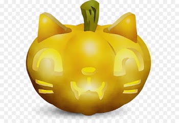 Jackolantern, Calabaza, Pumpkin, Yellow, Piggy Bank PNG