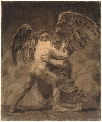 Jacob's fight with the angel | Free Photo - rawpixel