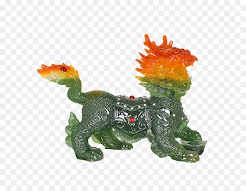 Jadeite - Emerald jade unicorn 
