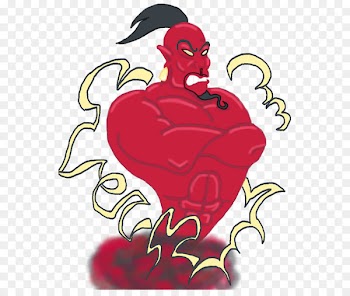 Jafar Artist DeviantArt Genie - aladiin stamp 