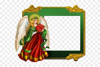 Jaguarwoman's Christmas Cookies Christmas Pine Cones - Christmas Angels Frames Png