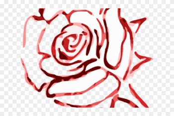 Jam Clipart Outline - Art Line Red Rose