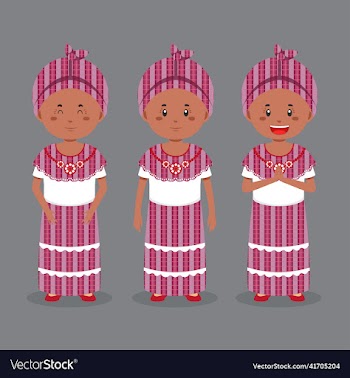 jamaica character with various expression