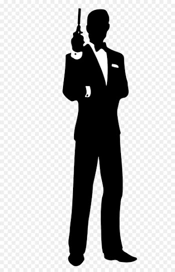 James Bond Film Series Silhouette Clip art - james bond 