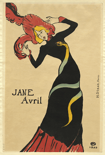 Jane Avril (1899) print in high | Free Photo - rawpixel
