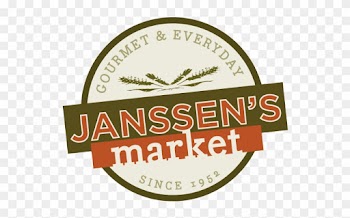 Janssen's Market - Natural Kraft Shopping Bag (16"x6"x15.5") Quantity(200)