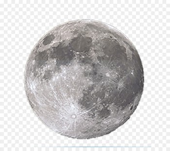 January 2018 lunar eclipse Earth Supermoon Full moon Blue moon - Gray simple moon decoration pattern 