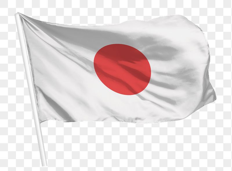 Japan flag png waving, national | Free PNG - rawpixel