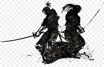Japan Kenjutsu Samurai Bushi - Japanese samurai ink 