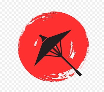 Japan Umbrella Clothing Bamboe - Watercolor umbrella 