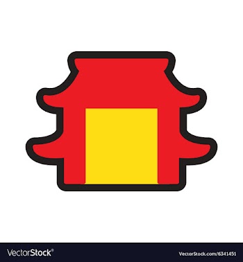 Japanese arch vector image