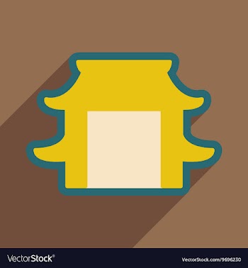 Japanese arch vector image