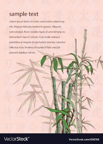 Japanese background vector image