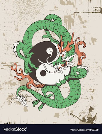Japanese background vector image