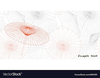 Japanese background vector image