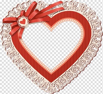 Japanese Border Designs CD-ROM and Book Graphic Frames Heart Valentine's Day , valentine transparent background PNG clipart
