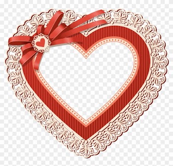 Japanese Border Designs Cd-rom And Book Graphic Frames - Vintage Heart Border