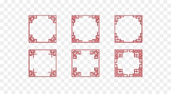 Japanese Border Designs - Japanese plane vector border 