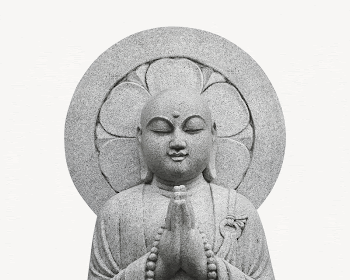 Japanese Buddha sculpture, isolated religious | Free PSD - rawpixel