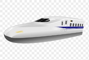 Japanese bullet train png sticker | Free PNG - rawpixel