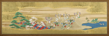 Japanese butterflies dancing, chapter of the Tale | Free Photo Illustration - rawpixel