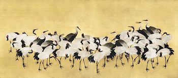 Japanese cranes (18th century) vintage | Free Photo Illustration - rawpixel