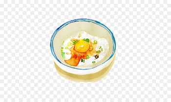 Japanese Cuisine Ramen Chinese cuisine Breakfast Food - Hand-painted eggs 