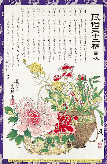Japanese flower baskets and poets | Free Photo Illustration - rawpixel