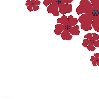 Japanese flowers frame | Free stock vector - 553090