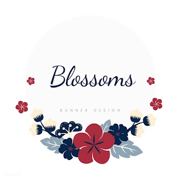 Japanese flowers frame | Free stock vector - 553111