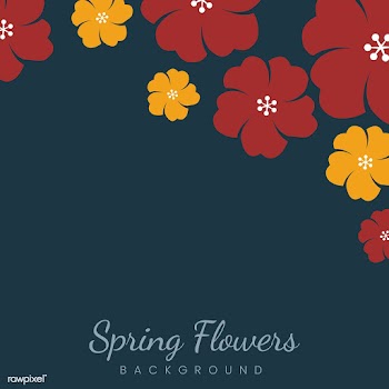 Japanese flowers frame | Free stock vector - 553146