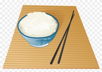 Japanese Food Clipart Chopstick - Rice Food Vector Png