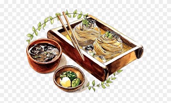Japanese Food Illustration On Behance - Japanese Food Paintings
