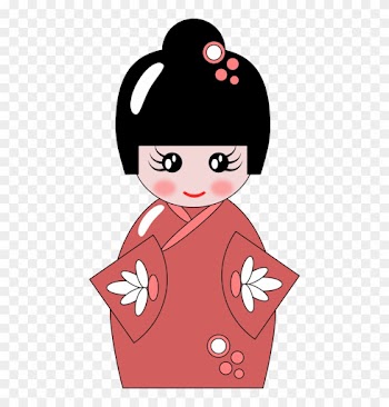 Japanese Girl Cartoon Clip Art