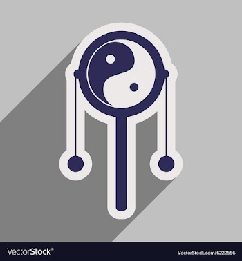 Japanese hand drum vector image