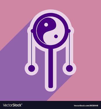 Japanese hand drum vector image