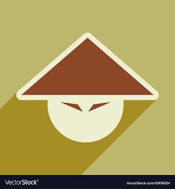 Japanese hats vector image